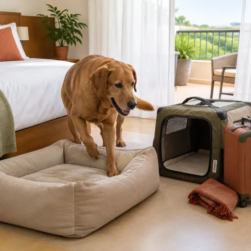Natal com cachorro grande: as hospedagens sem limite de peso e os truques para viajar de avião com eles